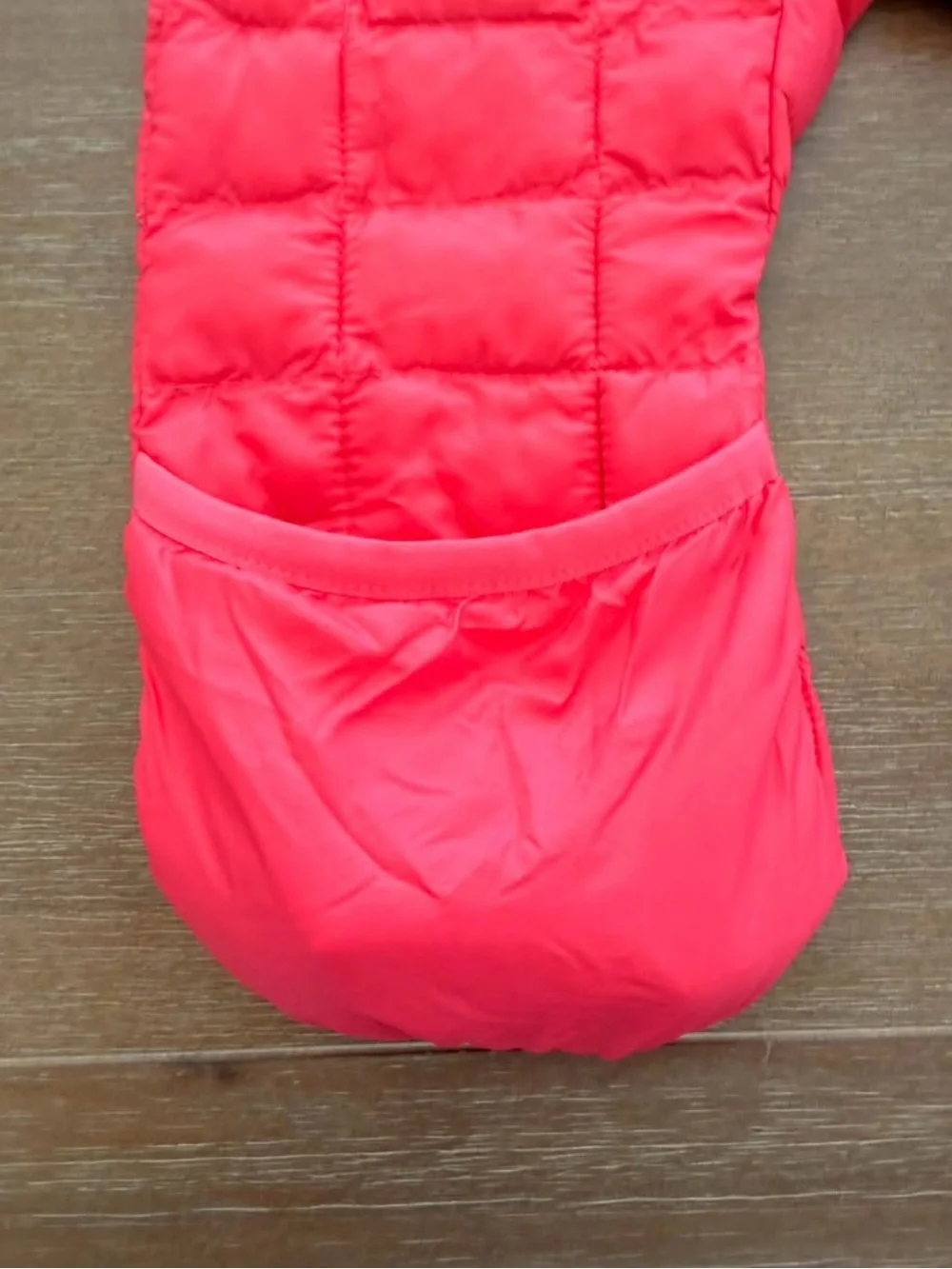 The North Face hot pink Quilted Baby One-Piece Snowsuit